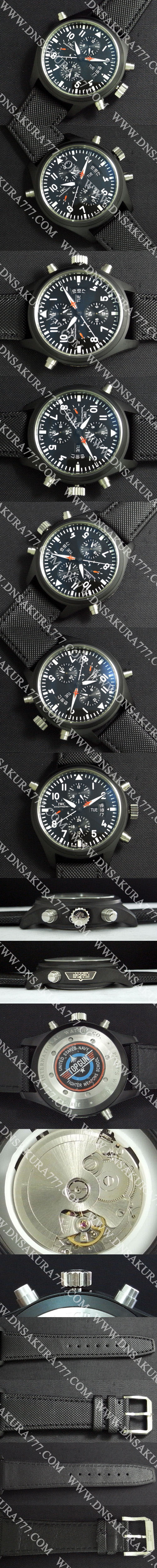 IWC パイロット トップガン Asian 28800振動