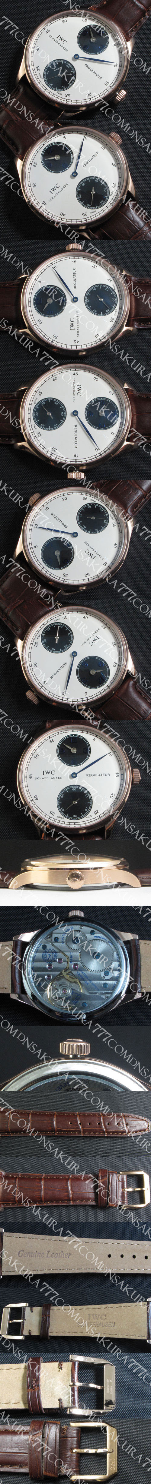 IWC ポルトギーゼ レギュレーター Asian ムーブメント搭載