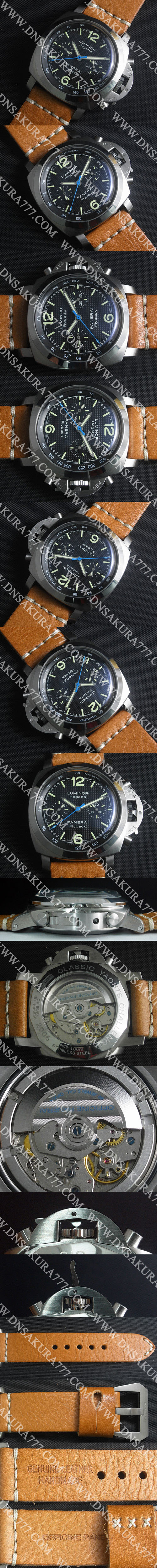 【44ミリ】PANERAI ルミノール レガッタ フライバック PAM00253