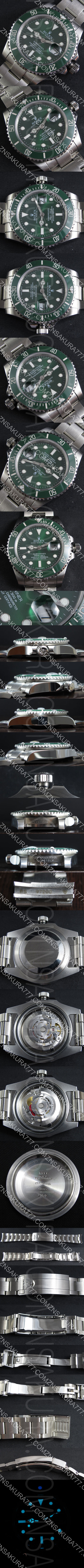 ロレックス サブマリーナー Ref.116610LV Asian 3135搭載 ハイエンドモデル