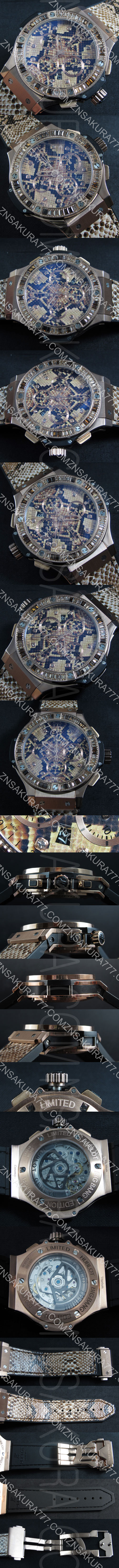 ウブロ ビッグバン ボア，Asian 7750 ムーブ搭載