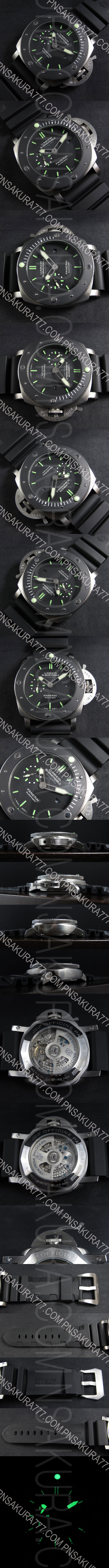 パネライ サブマーシブル PAM389 ,Asian 21600振動