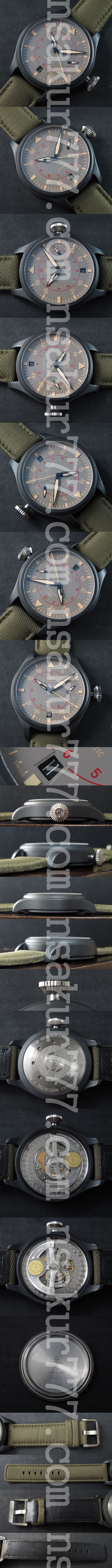 IWC ビッグ・パイロット・ウォッチ・トップガン・ミラマー, Asian ETAムーブメント搭載!