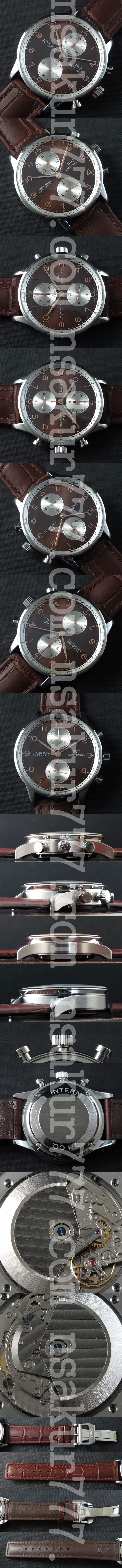 IWC ポルトギーゼクロノクラブ, Asain 7750ムーブメント搭載！