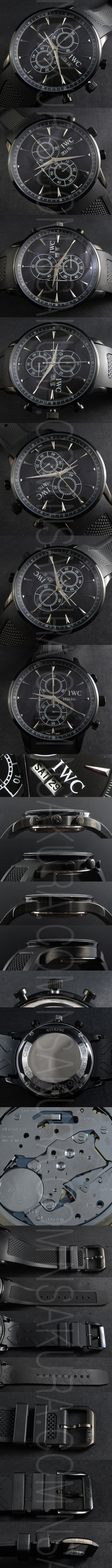 新着腕時計IWC ポルトギーゼ(ストップウォッチ機能付き)