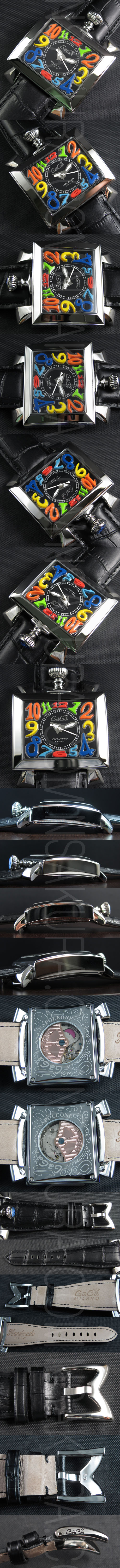 ガガ ミラノ ナポレオン Asian 21600振動