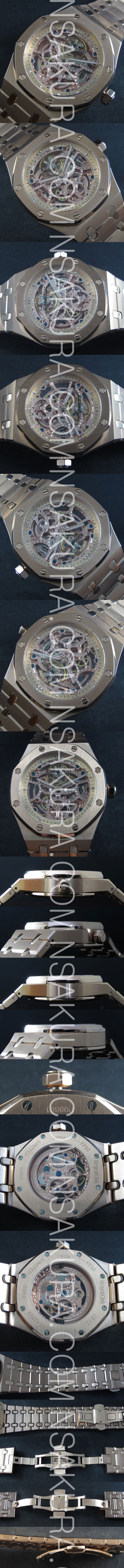 オーデマピゲ スケルトン ロイヤルオーク Asian 21600振動ムーブ搭載!