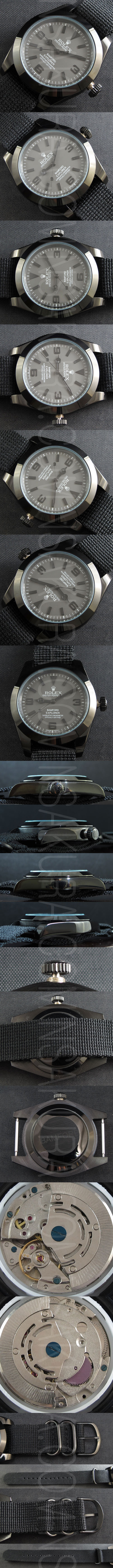 メンズ腕時計おすすめ：エクスプローラーバンフォード,　Asain 21600振動 !