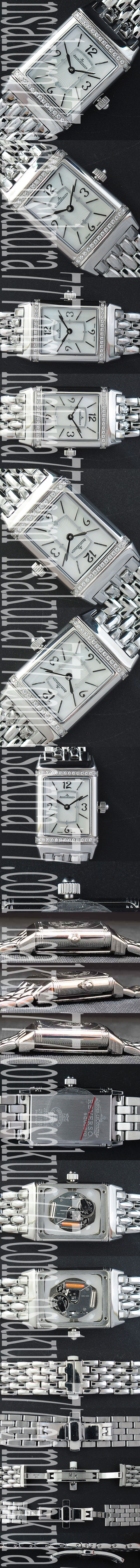 優等レディース腕時計ジャガールクルト316Fステンレス(上下ベゼルダイヤモンド付き)