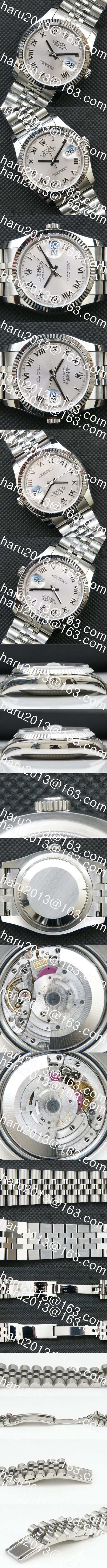 愛用腕時計ROLEX　DATEJUST(改良ETA3135搭載)