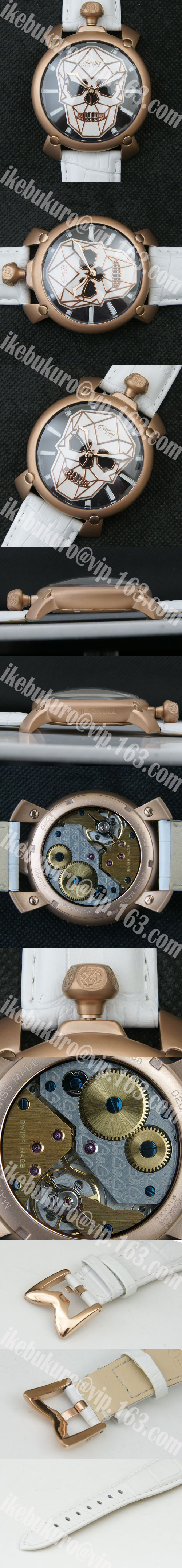 最新品ご案内:ガガミラノ GaGaMILANO マヌアーレ バイオニックスカル