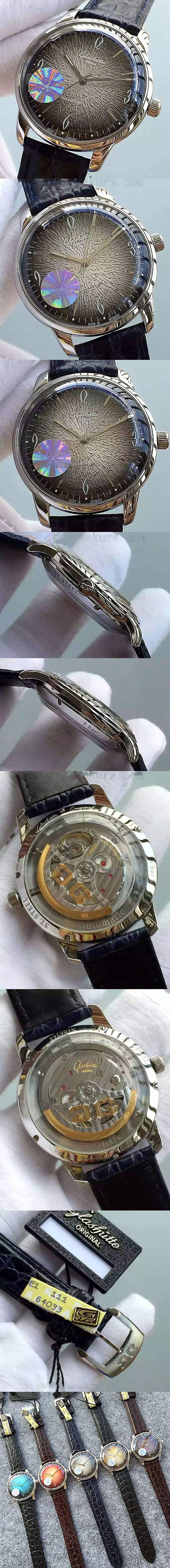 動力完璧 CARTIER cal.39-59正規品と同等品質 28800振動 39mm 革バンド ネジコミ式(JF工場）