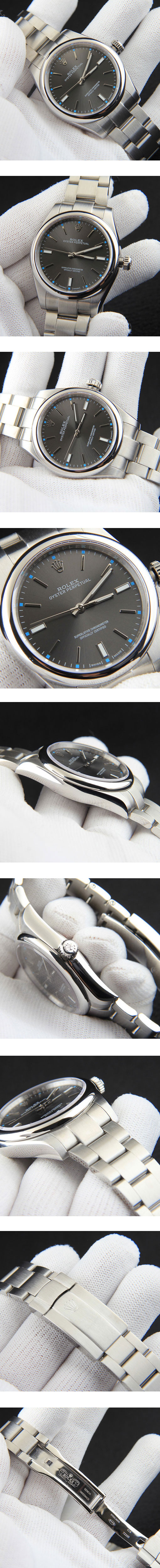 メンズ腕時計 ロレックスコピー オイスターパーペチュアル 39mm 114300-0001