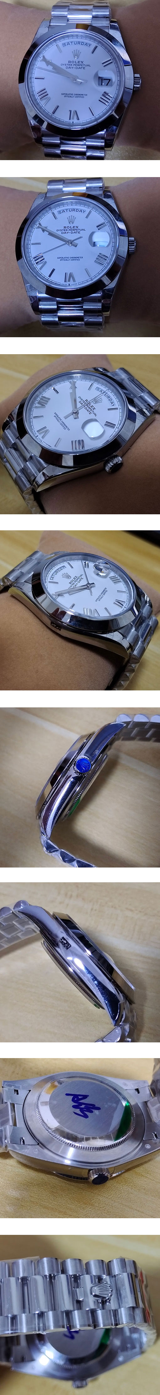 ロレックスコピー時計2024最新品デイデイト 40mm 2836ムーブメント搭載！m228206-0028
