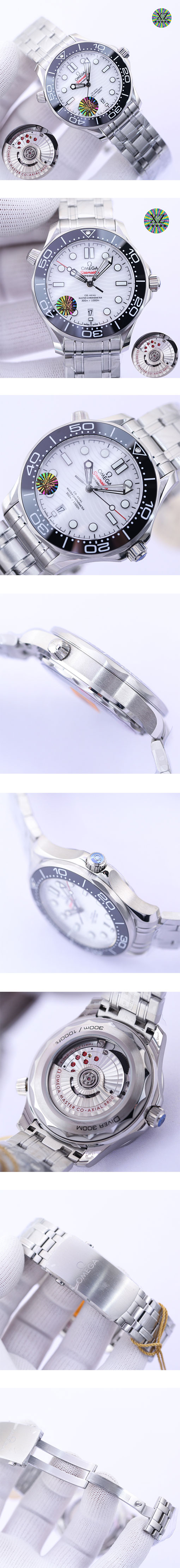 オメガコピー時計 シーマスター ダイバー300M ホワイト 210.30.42.20.04.001 【XZ工場】