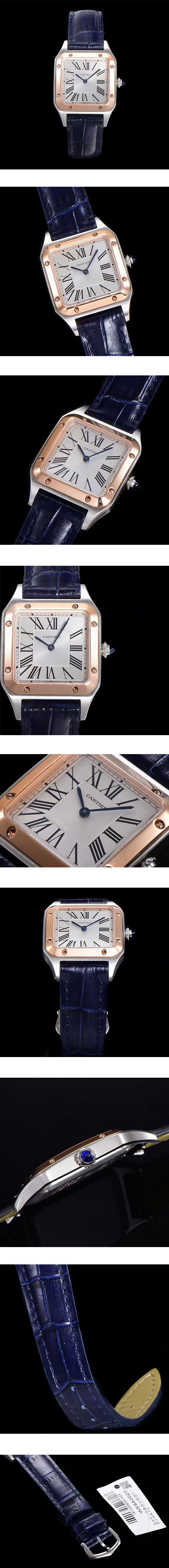 カップルのプレゼントに最適！ カルティエコピー時計 サントス デュモン W2SA0011 メンズ