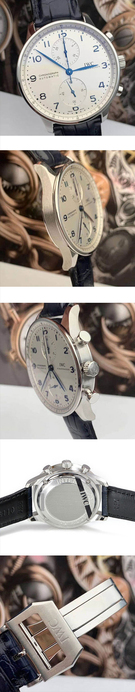 メンズ腕時計販促IWCポルトギーゼIW371446ホワイト文字盤アラビア時字