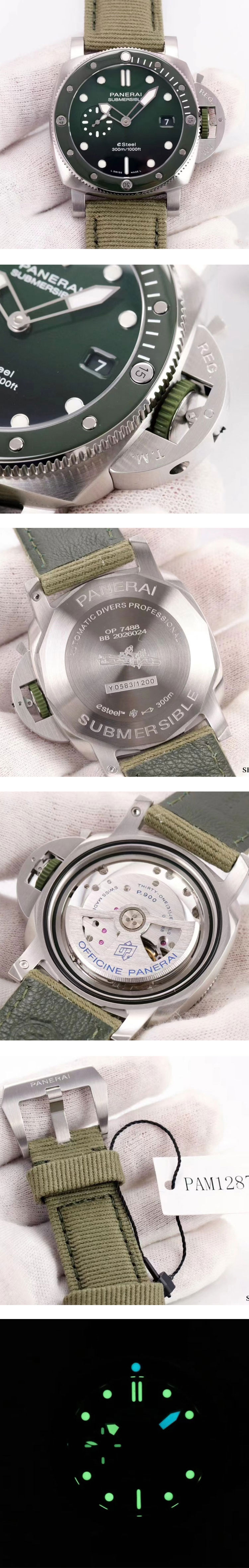 SBF製2023最高級パネライコピー時計 サブマーシブル クアランタクアトロ PAM01287