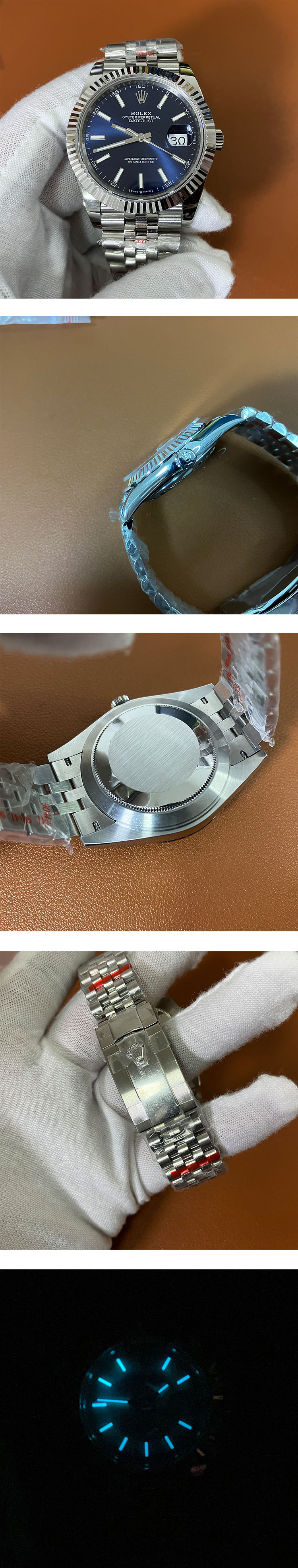 2023最高級ロレックスコピー デイトジャスト126334 ブルー 41mm 3235ムーブメント搭載！