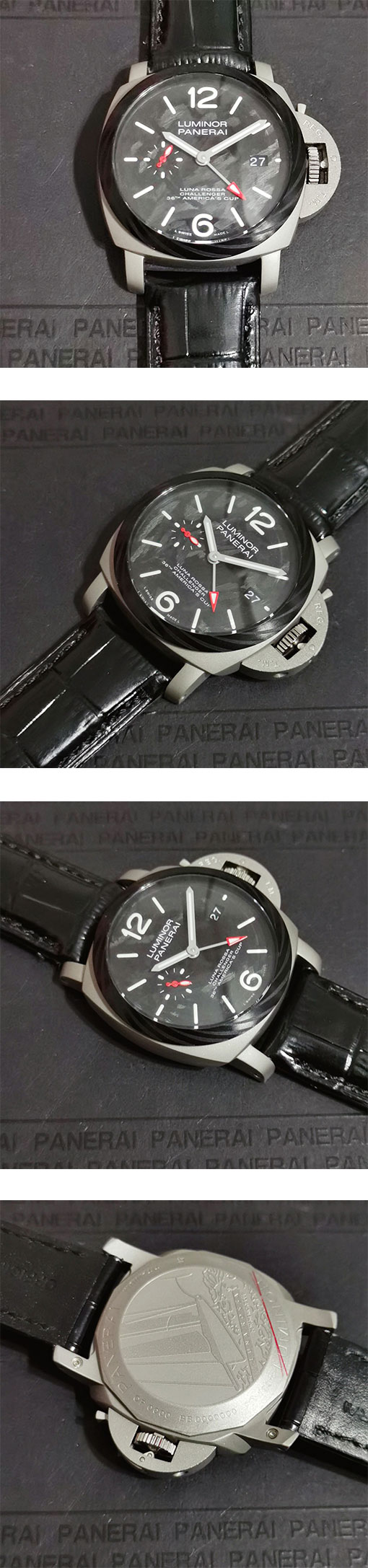 2024年レプリカ時計 パネライコピー PAM01096ルミノール・ルナ・ロッサ GMT 42MM 限定品