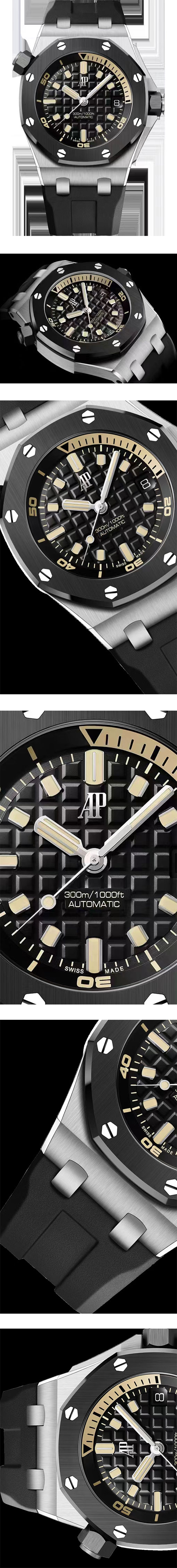 メンズスーパーコピー時計 オーデマピゲ ロイヤルオーク オフショア ダイバー 15720CN.OO.A002CA.01 【BF新型発売】