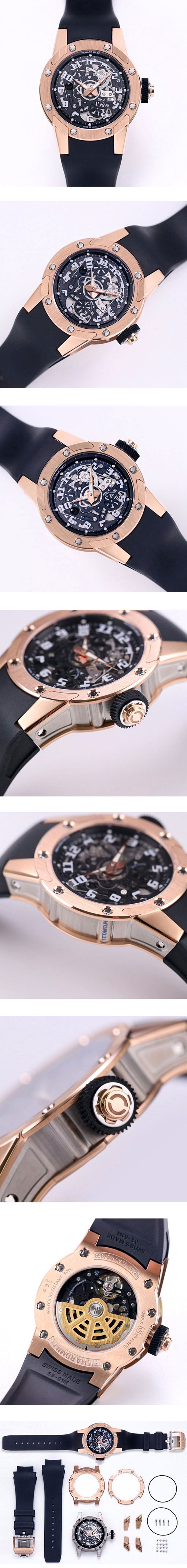 リシャール・ミル最高級コピー時計 RM 63-01 オートマティック ディジーハンズ
