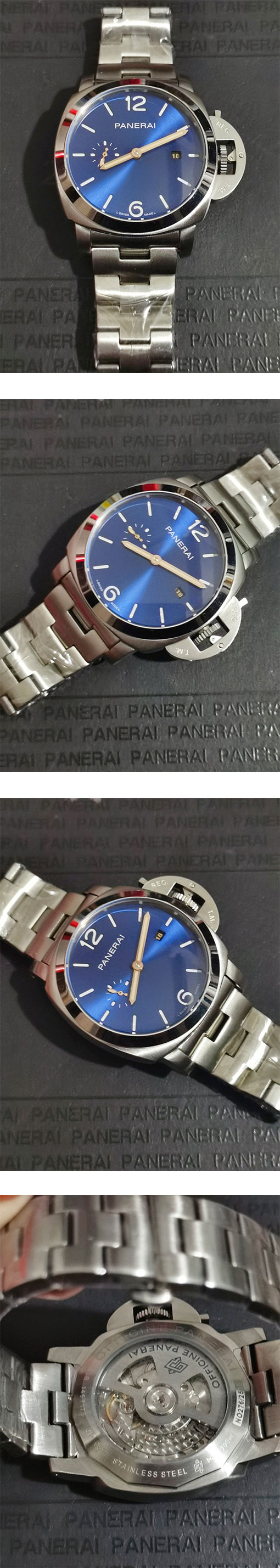 レプリカ時計パネライ PANERAI ルミノール ドゥエ 44mm PAM01124 出来栄えがきれい