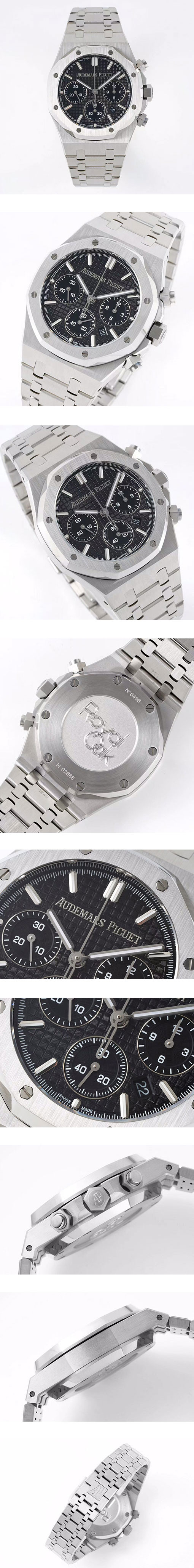 日本人気オーデマピゲコピー時計N級品 ロイヤルオーク  26240ST.OO.1320ST.06 ブラック
