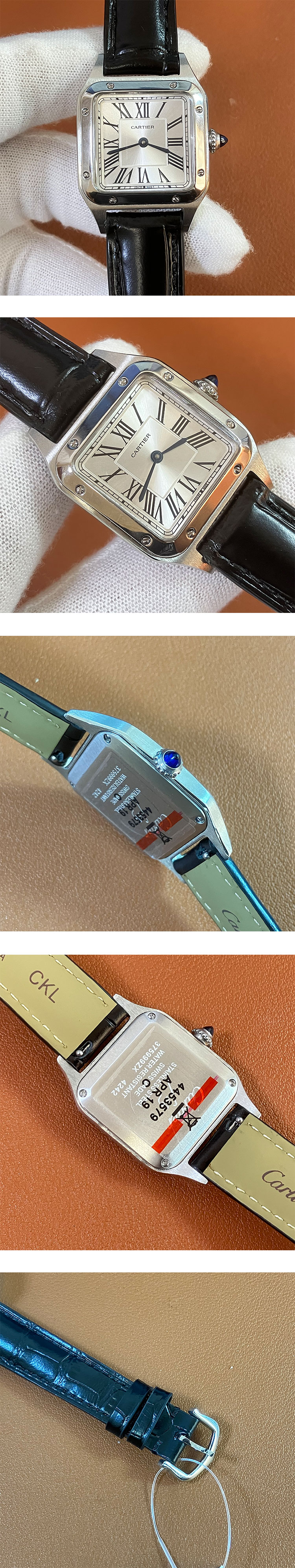 【カップル腕時計】新品 カルティエ コピー サントス デュモン WSSA0022 レディス