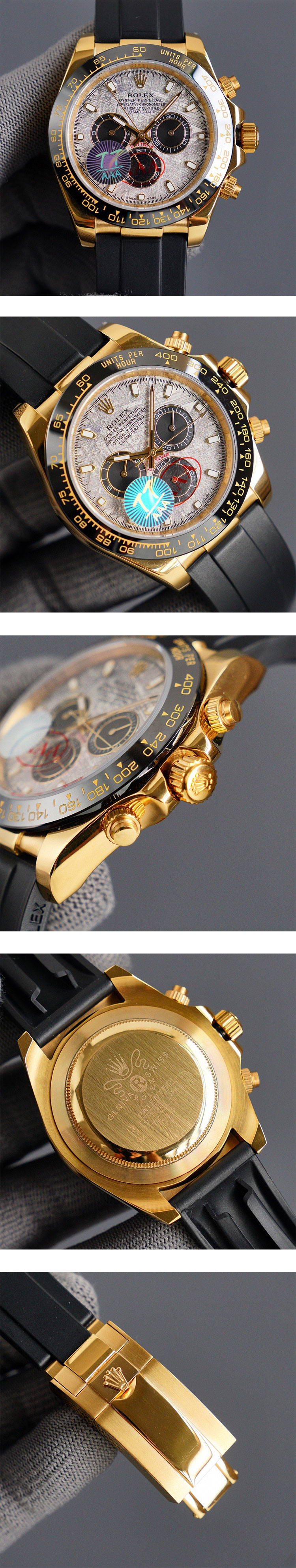 【好評腕時計】ロレックスコピー コスモグラフ デイトナ 40mm メテオライト M116518LN-0076 最安値に挑戦中