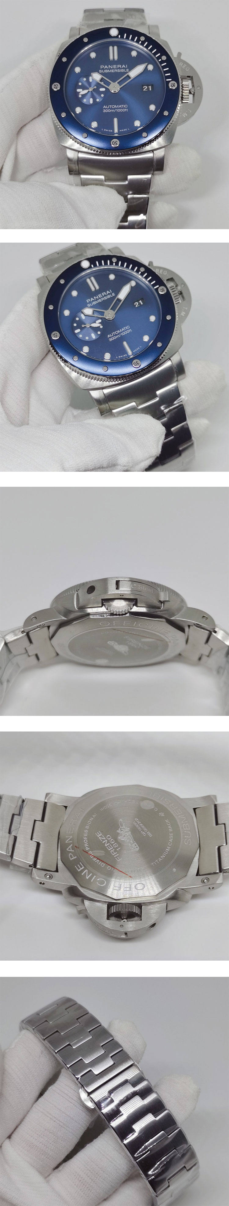 OFFICINE PANERAIコピー ルミノール 47MM ブルーノッテ PAM01068 メンズ腕時計