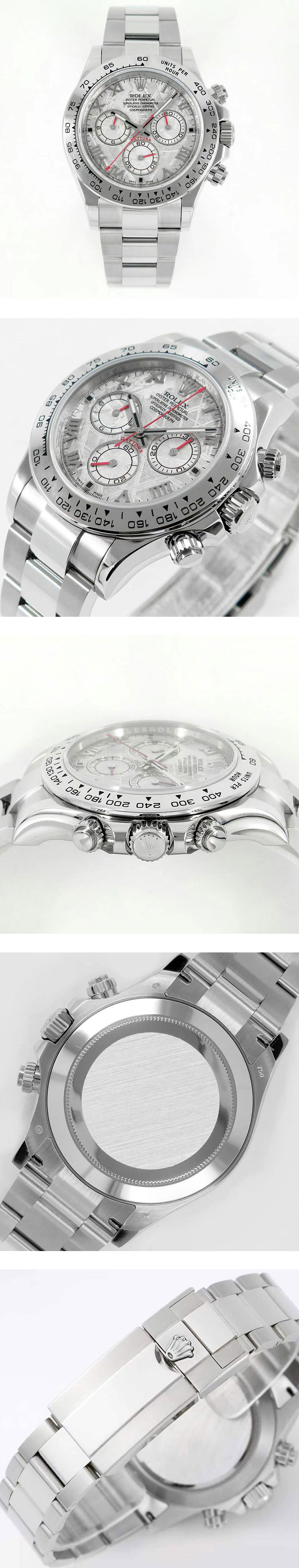 最安値挑戦 ロレックスコピー116509-Meteorite コスモグラフ デイトナ 40mm メテオライト