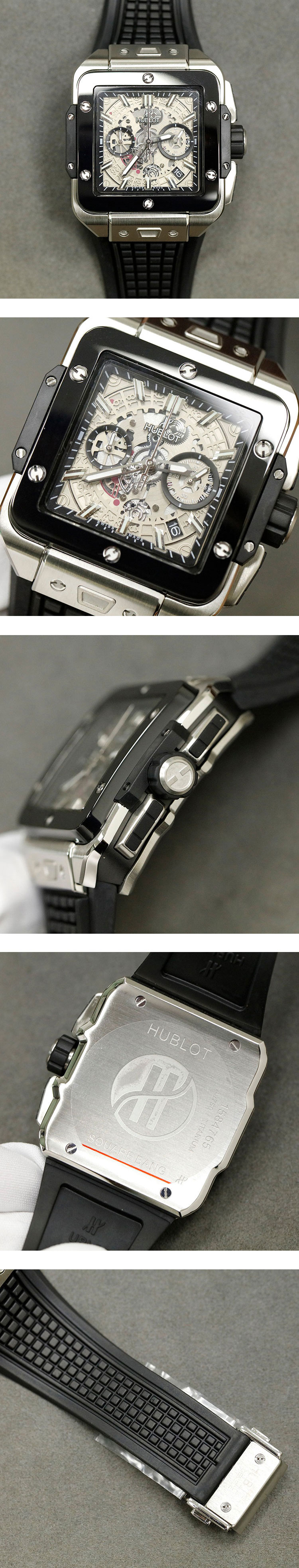 どこにもない高級時計、ウブロコピー  スクエアバン Square Bang Unico Titanium 42mm