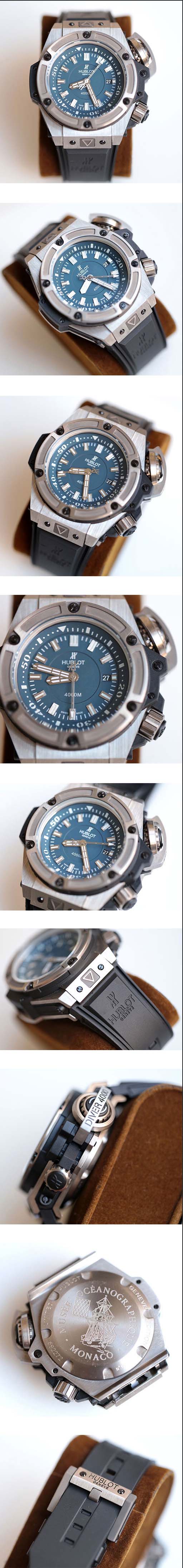 メンズ腕時計HUBLOTコピー King Power オーシャノグラフィック4000 731.NX.1190.RX Cal.HUB4160 AUTOMATIC チタン