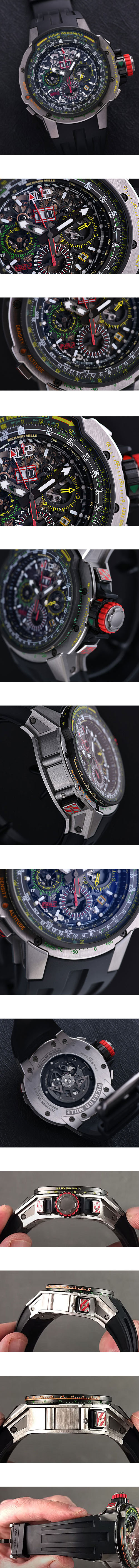 完成度が完璧Richard Mille RM 39-01Automatic AVIATION E6-B Cal.RMAC2ムーブ クロノグラフ アニュアルカレンダー