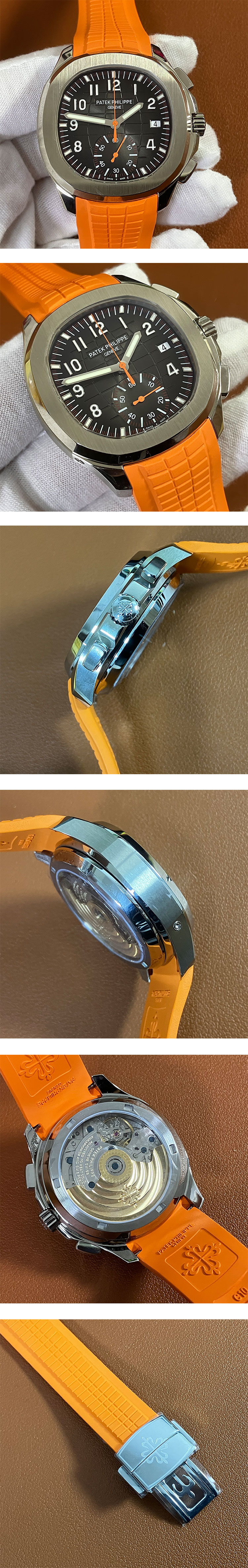 パテック・フィリップ スーパーコピー時計 アクアノート クロノグラフ 5968A-001  メーカーYL工場