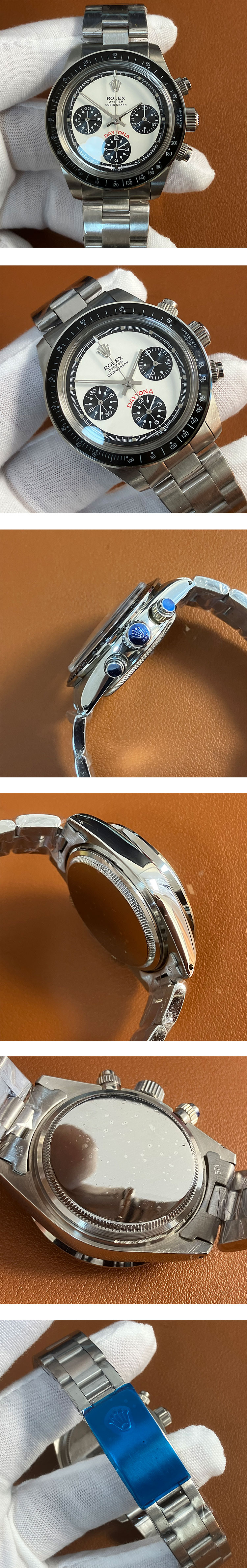 ロレックスコピー時計 旧型デイトナ・手巻　Ref.6263 ホワイト