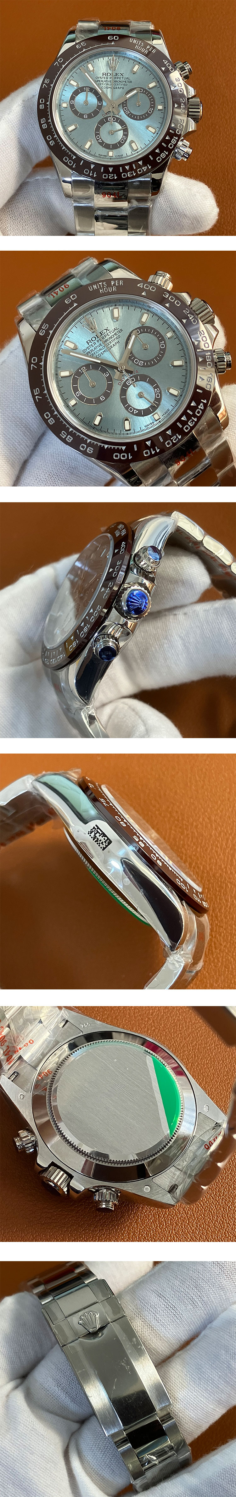 2024人気のロレックスコピーM116506-0001 コスモグラフ デイトナ 40mm アイスブルー 厚さ：12.4mm