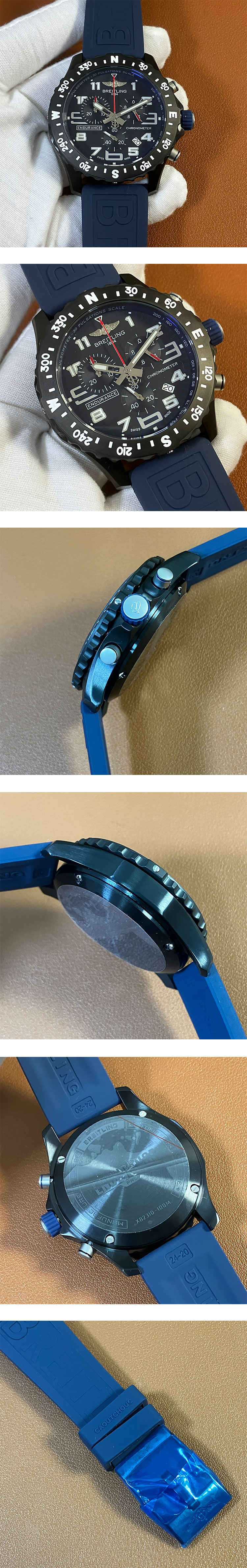 人気クォーツ 腕時計 エンデュランスプロ X82310D51B1S1 ブラック ブルー ブライトライト