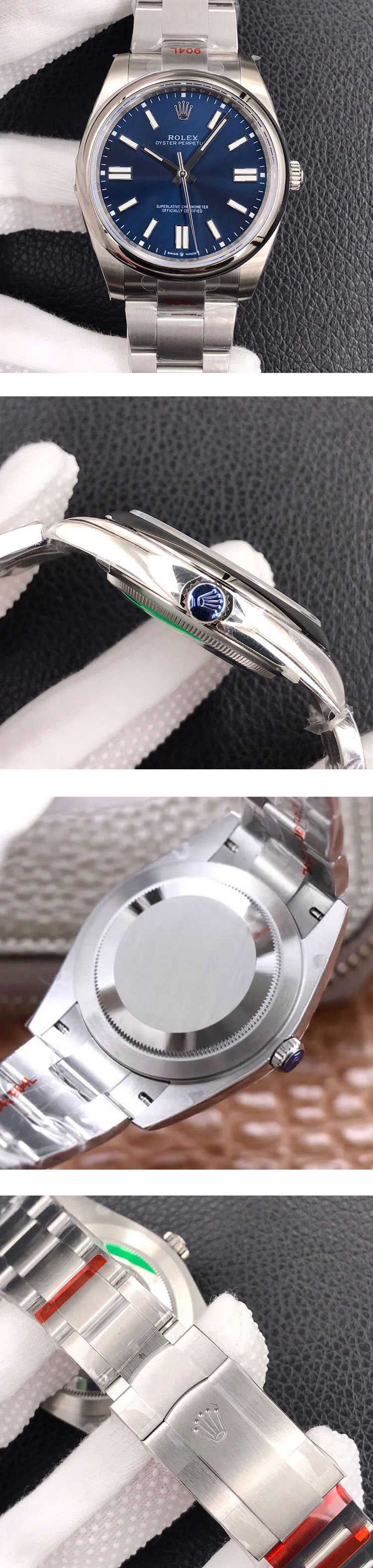 安心購入 ロレックス M124300-0003オイスターパーペチュアル 41mm スーパーコピー時計