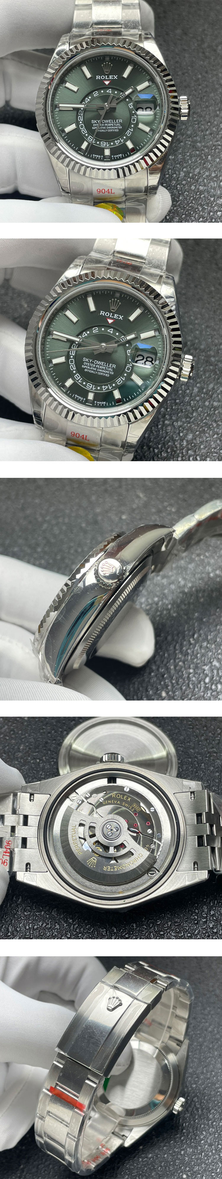 2023noob最高精密 ロレックスコピー M336934-0001 スカイドゥエラー 42mm 9002ムーブメントを搭載