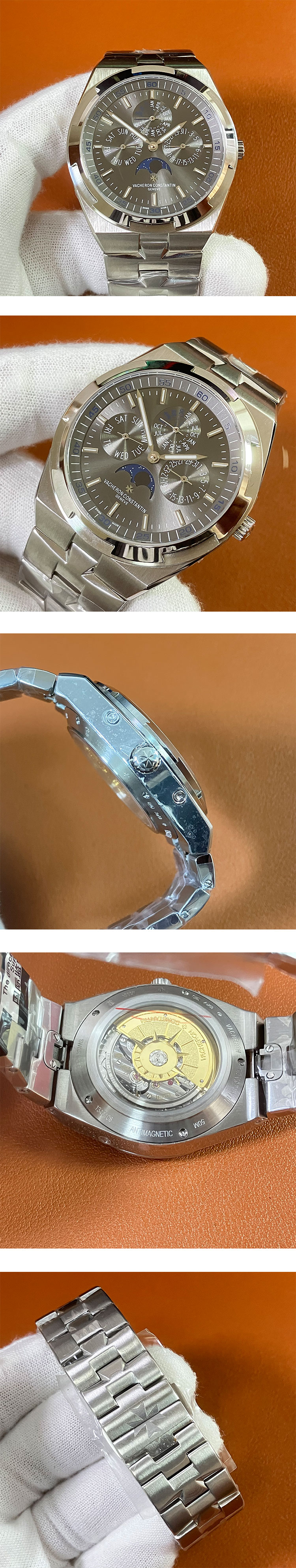 目玉商品 ヴァシュロン・コンスタンタンコピー オーヴァーシーズ パーペチュアル 4300V/120G-B102 自動巻き メンズ 腕時計
