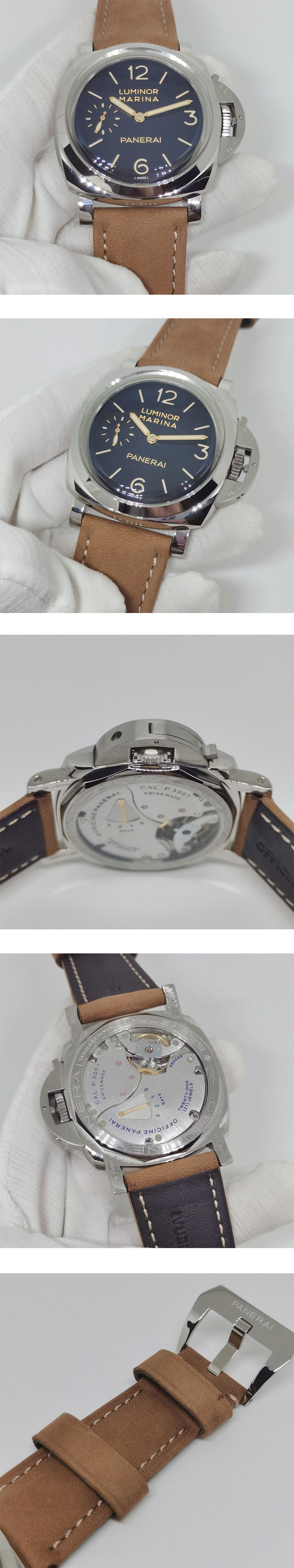 激安腕時計挑戦 パネライコピー ルミノール マリーナ 1950 3DAYS 47ｍｍ PAM00422 手巻き