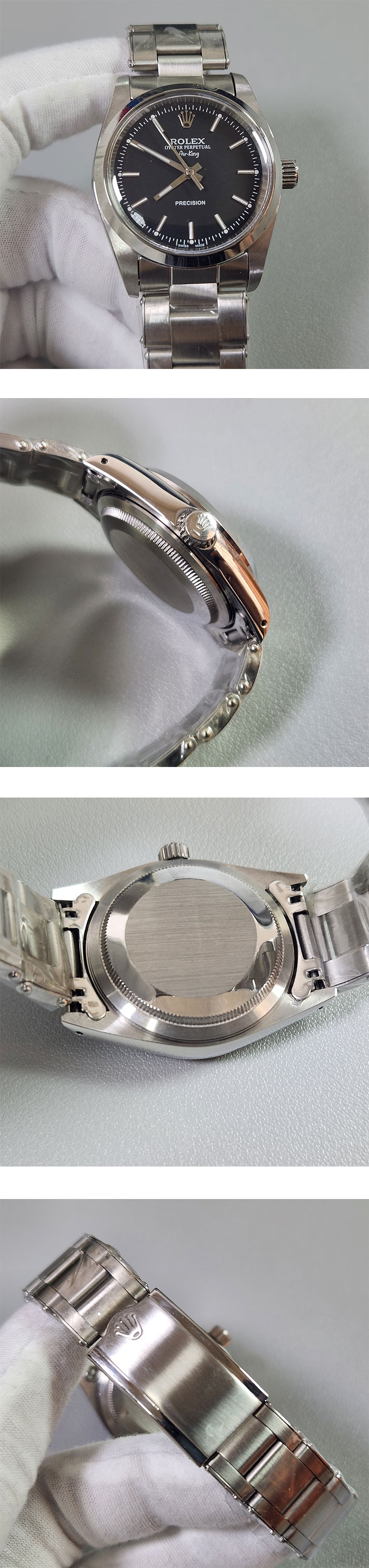 【待望再入荷】ロレックス14000M Air King エアキング ブラック 品質2年無料保証