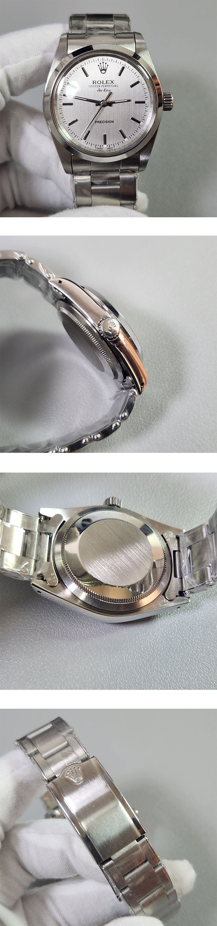 限定販売 ロレックスコピー エアキング Ref.14000 シルバー文字盤 品質安心！華やかに仕上げている！