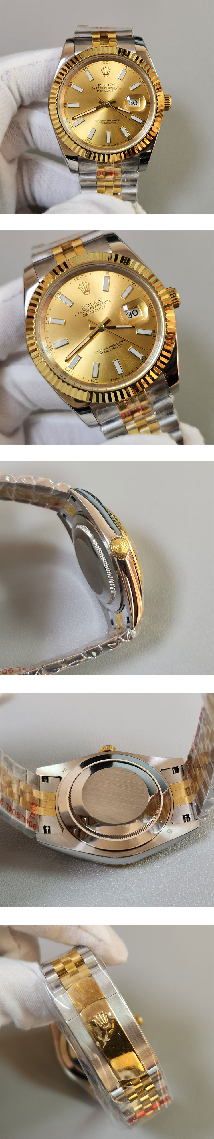 ロレックスコピー デイトジャストM126333-0010 自動巻き 41mm 出来栄えの良い