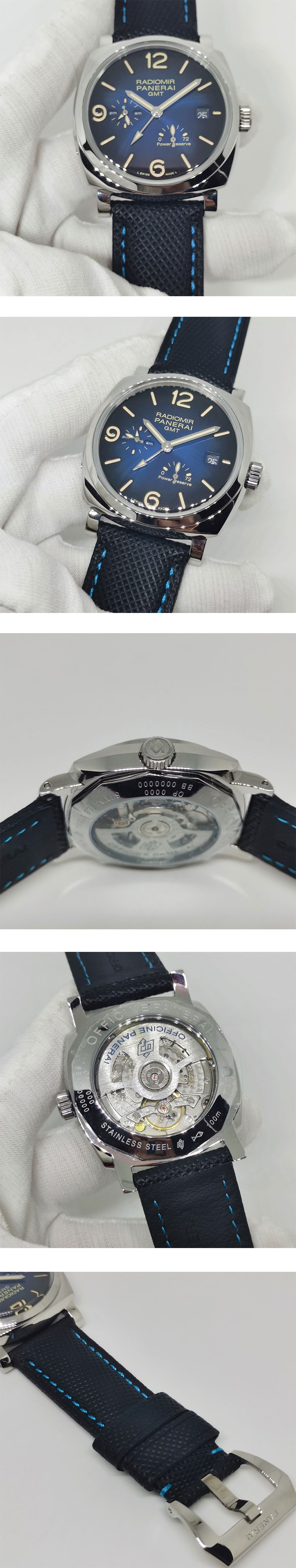パネライコピーn級 PAM00946 ラジオミール 1940 3 デイズ GMT パワーリザーブ オートマティック アッチャイオ