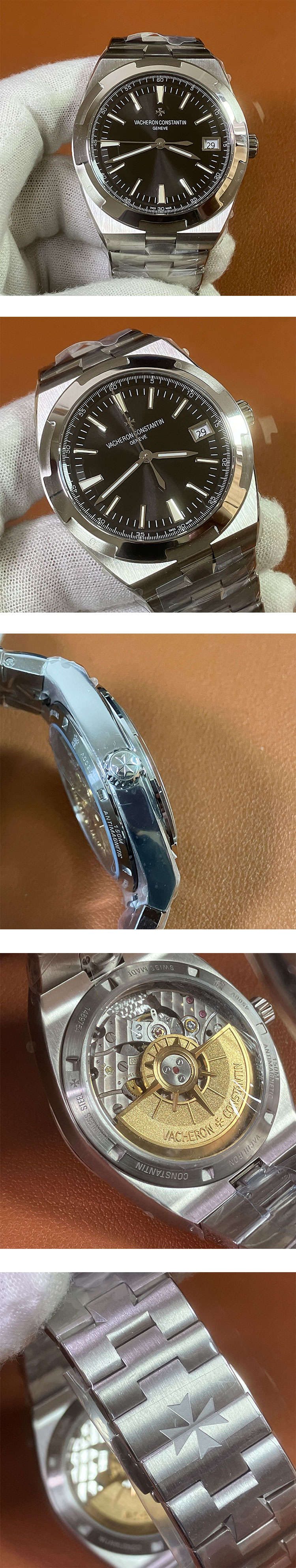 MKS製新品 ヴァシュロン・コンスタンタンコピー 4500V/110A-B483 オーヴァーシーズ 41mm ブラック 優れた品質