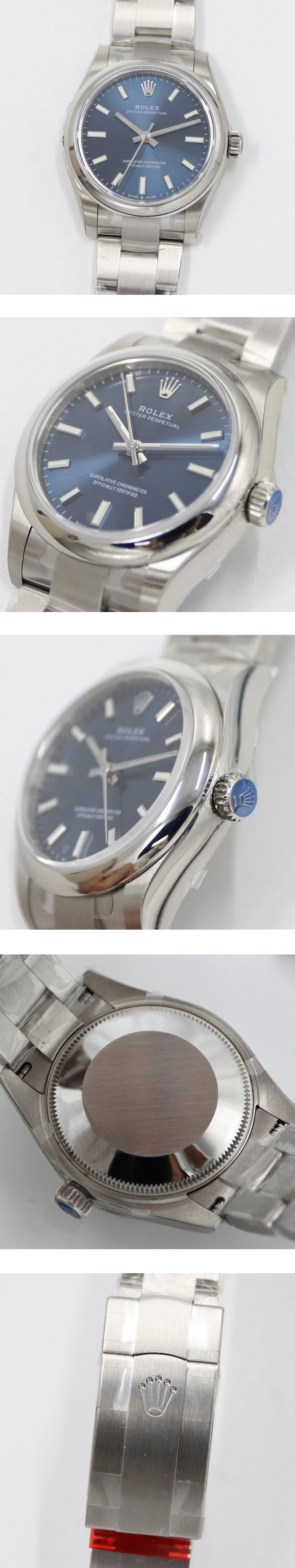 ブランドスーパーコピーロレックス オイスターパーペチュアル 277200-0003 ブルー 31mm