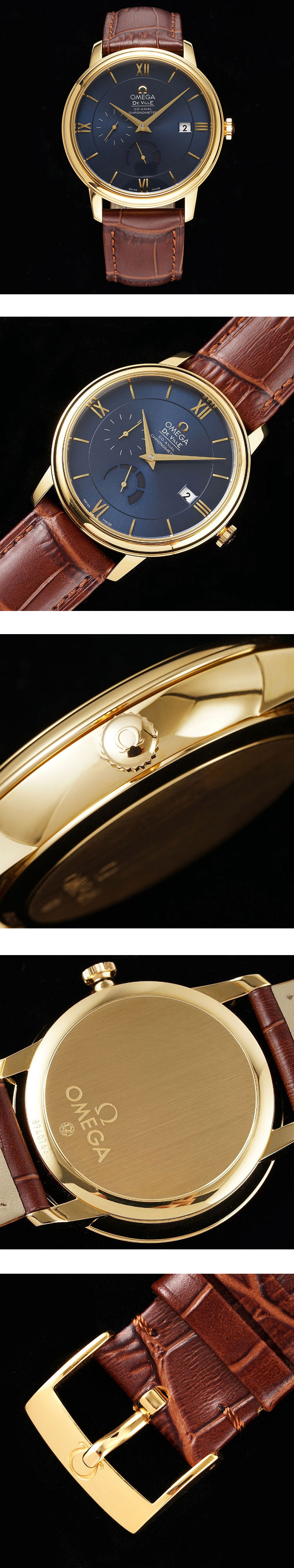 AZ工場製オメガコピー 424.53.40.21.03.001 デ・ヴィル プレステージ コーアクシャル 39.5mm 一流レベル偽物時計